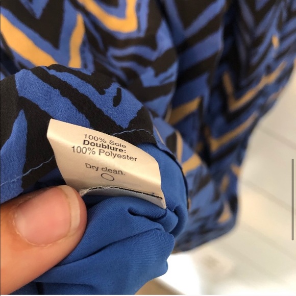 Madewell Broadway & Broom  Silk Twist Back Dress - Picture 6 of 8